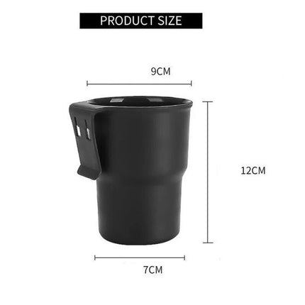 Multi-Function Car Cup Holder with Trash Can Feature - Wnkrs