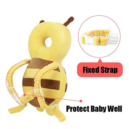 Cartoon Bee Baby Head Back Protector - Wnkrs