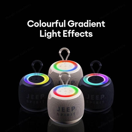 Portable RGB Light Bluetooth Speaker with 3D Surround Sound & Long Battery Life - Wnkrs