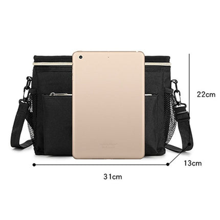 Multifunctional Waterproof Diaper Bag with Large Capacity for Moms on the Go - Wnkrs