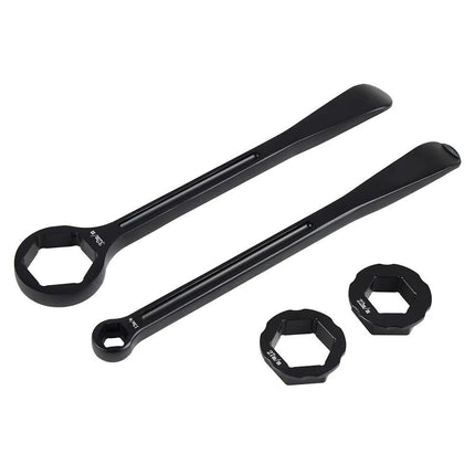 Universal Aluminum 32mm 27/22mm 13/10mm Tire Lever Wrench Set for Motorcycle Maintenance - Wnkrs