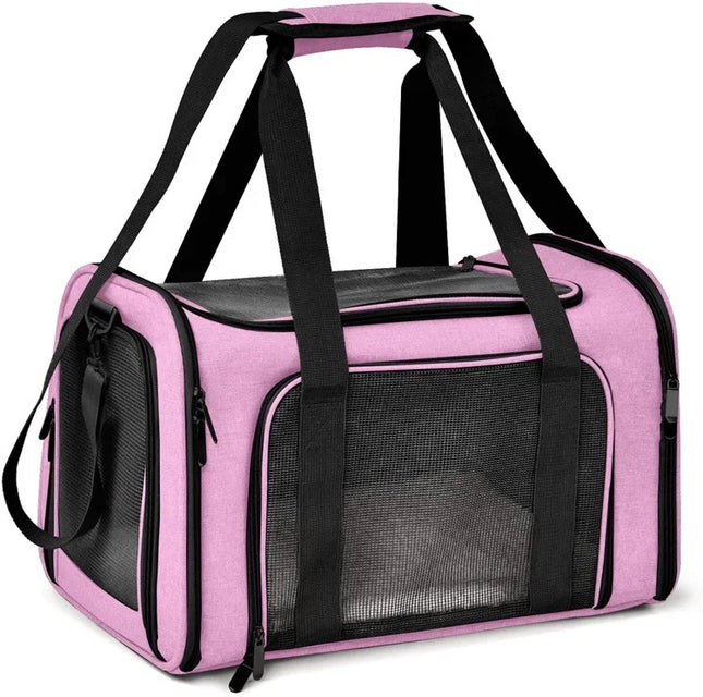 Airline Approved Pet Carrier Bag for Small Dogs & Cats