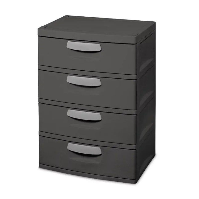 Durable 4-Drawer Storage Organizer for Home and Garage - Wnkrs