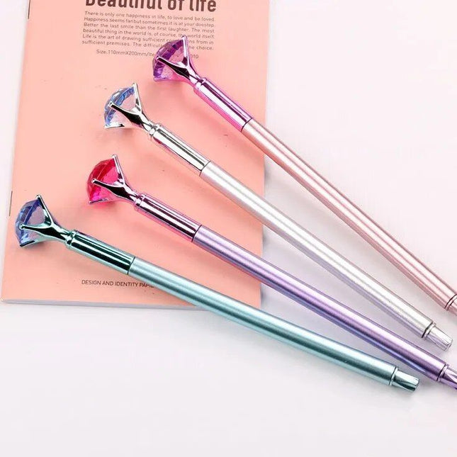 25 Pcs Creative Diamond Stone Gel Pens Gift Set - Wnkrs
