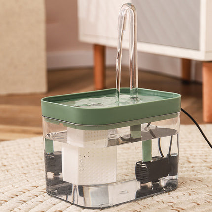 Fuente de agua automática para gatos de 1,5 l