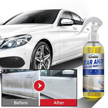 Car Oil, Tar, & Grease Remover Spray - 100ml Solvent-Based Formula - Wnkrs