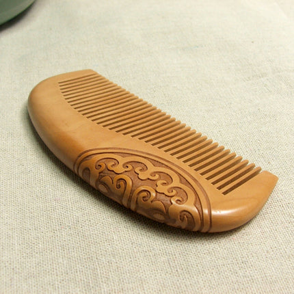 Brosse à cheveux en bois de pêcher