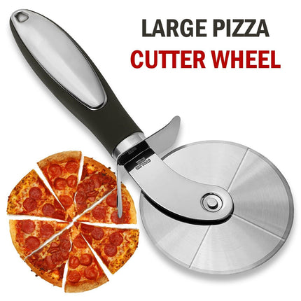 Pizza Cutter Wheel Kitchen Pizza Slicer Cutting Tool Stainless Steel Easy To Cut - Wnkrs