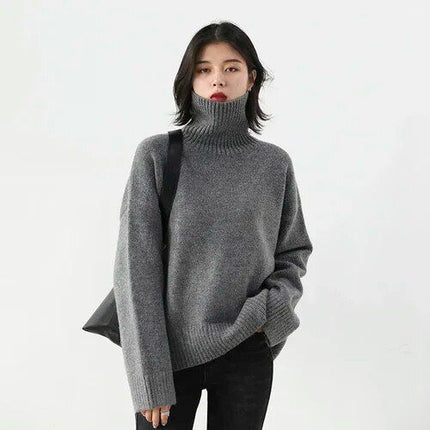 Pull col roulé pour femme