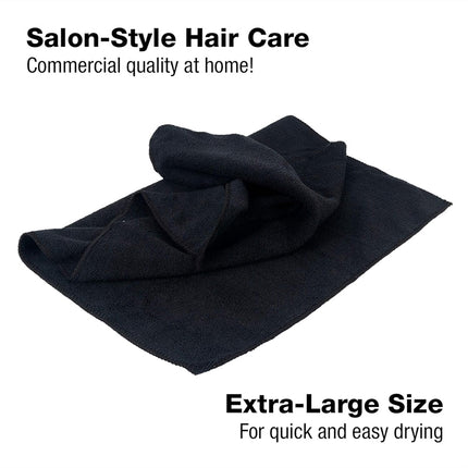 Microfiber Salon Towels - Large, Lightweight, and Absorbent