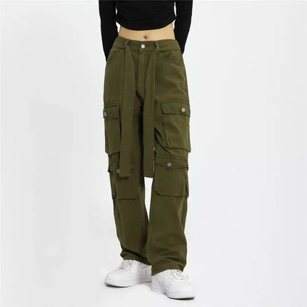 Pantalon cargo vert armée