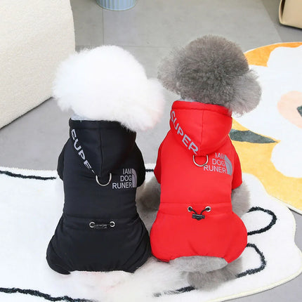 Manteau d'hiver chaud et imperméable pour petits chiens et chiots