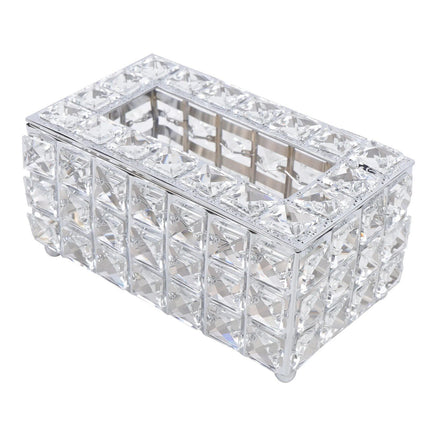 Crystal Facial Tissue Box Holder - Wnkrs