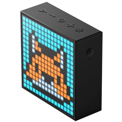 Portable Bluetooth Speaker with Clock Alarm and Programmable LED Display