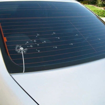 Reflective Dandelion Wind Vinyl Car Decal - Wnkrs