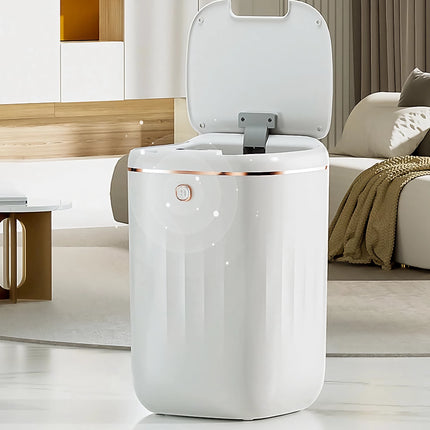 Poubelle intelligente automatique 20L/22L avec capteur – Grande, étanche, silencieuse