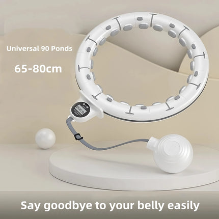 Adjustable Weighted Hula Circle for Smart Fitness & Weight Loss