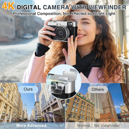 4K Autofocus Vlogging Camera with 48MP