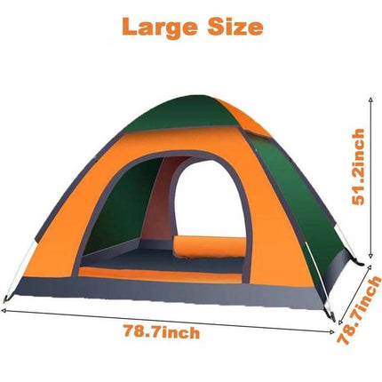 Instant Setup 3-4 Person Outdoor Tent - Wnkrs