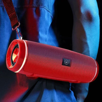 Altavoz Bluetooth portátil con sonido de alta fidelidad y diseño resistente al agua