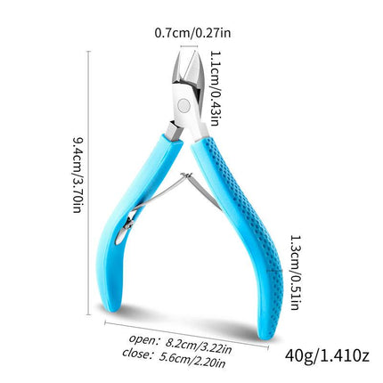 Ciseaux à cuticules de précision en acier inoxydable