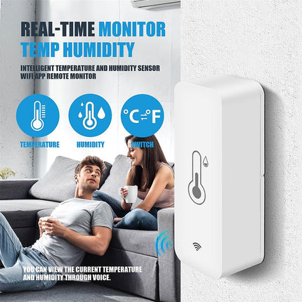 Sensor de temperatura y humedad inteligente por WiFi