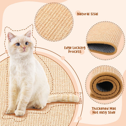 Cat Scratch Sisal Mat