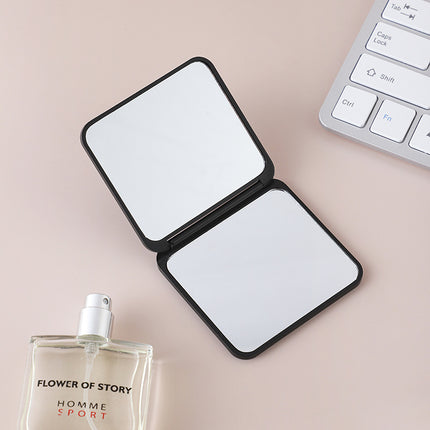 Miroir de maquillage double face portable