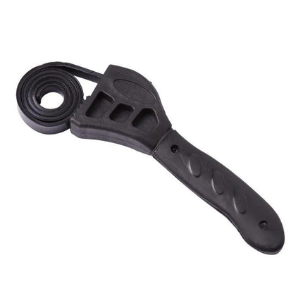 Adjustable Rubber Strap Wrench - Non-Slip Grip for Jar Lids & Oil Filters - Wnkrs