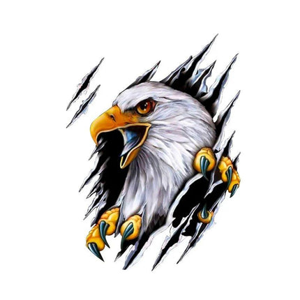 Universal Cartoon Eagle Vehicle Sticker for Full Body Decoration - Wnkrs