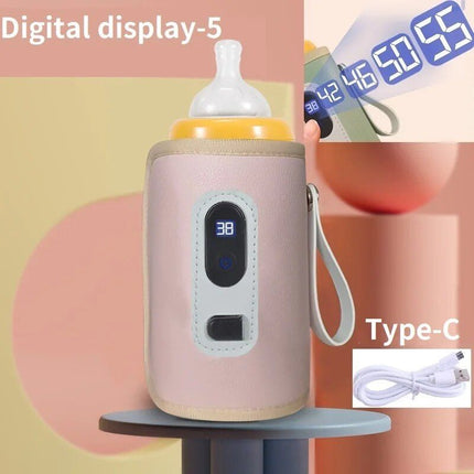 Portable Digital Baby Bottle Warmer with USB - Wnkrs