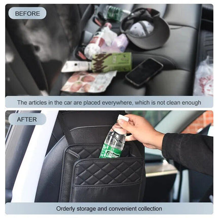 Waterproof Car Seat Back Organizer with Phone Pocket - Wnkrs