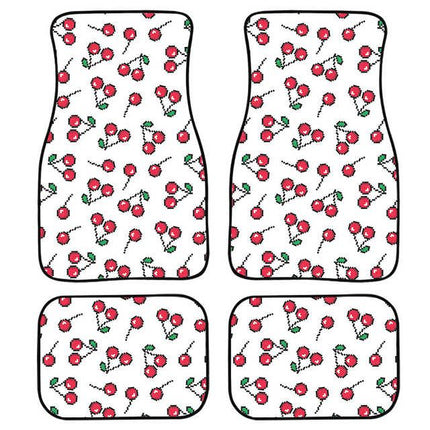 Cherry Blossom Car Mats with Pink Backdrop - Wnkrs