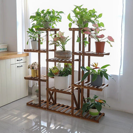 46in Wood Multi-Tier Plant Stand - Wnkrs