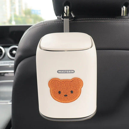 Cartoon Car Interior Multi-Function Storage Bin & Trash Can - Wnkrs