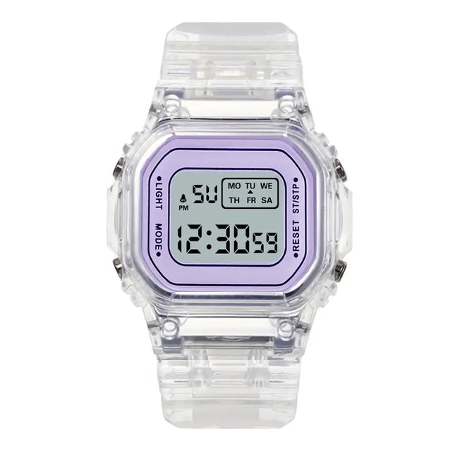 Relojes electrónicos LED de lujo para mujer