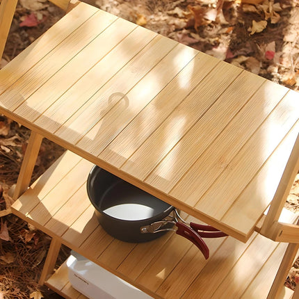 Étagère de rangement pour camping en plein air