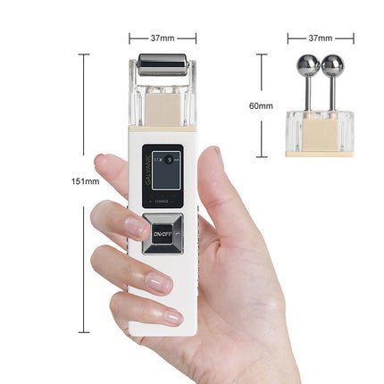 Dispositivo inalámbrico de microcorriente para reafirmar la piel y levantar el rostro