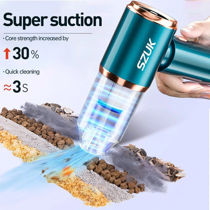 USB-Charged Handheld Car & Home Vacuum with Strong Suction - Wnkrs