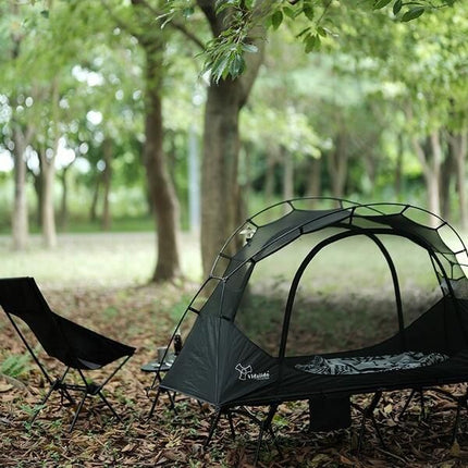 Lightweight Single Person Outdoor Camping Bed Tent with Mosquito Net and Aluminum Poles - Wnkrs