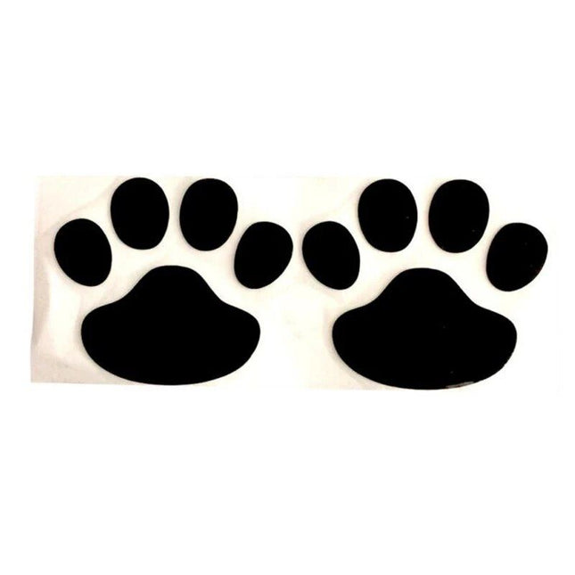 3D Paw Print Car Stickers - Adhesive Animal Footprint Decals - Wnkrs