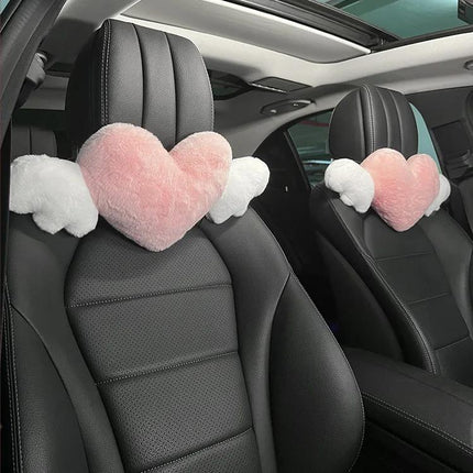 Heart-Shaped Lumbar Support Pillow for Car - Wnkrs