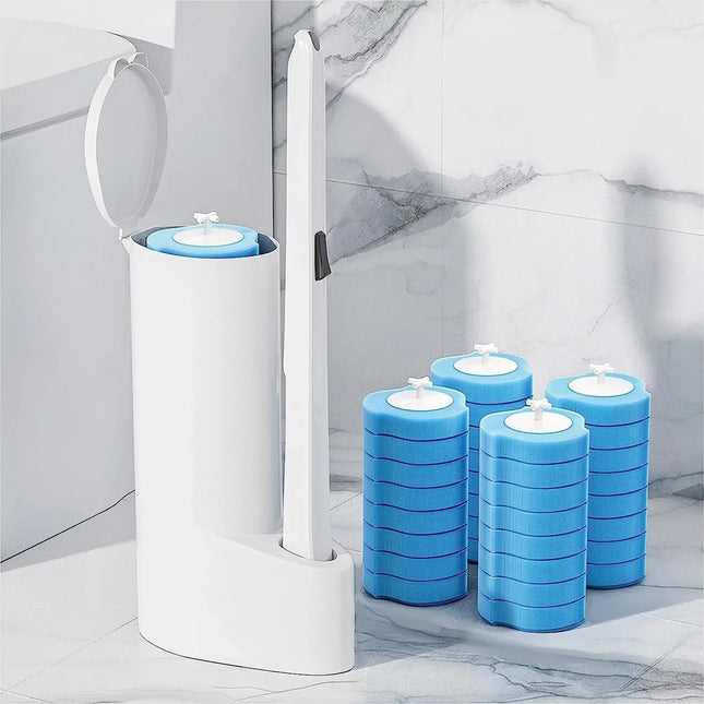 Kit de limpieza de cepillos de baño desechables: solución higiénica para la limpieza del baño