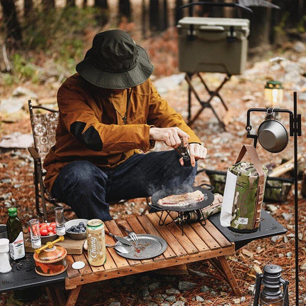 Compact Camouflage Outdoor Tissue Box - Portable, Durable, and Versatile for Camping - Wnkrs