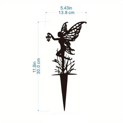 Enchanted Garden Fairy Metal Stake