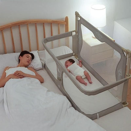 3-in-1 Convertible Baby-to-Toddler Bed with Safety Guardrail - Wnkrs