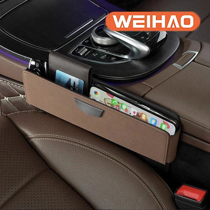 Luxe Car Seat Gap Filler & Organizer - Wnkrs