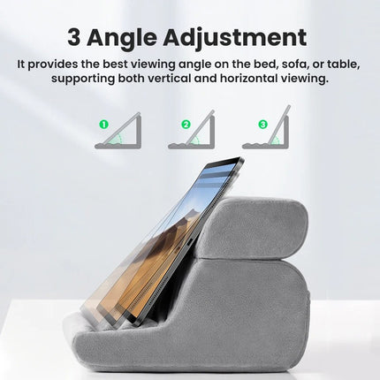 Soporte de almohada plegable para tableta