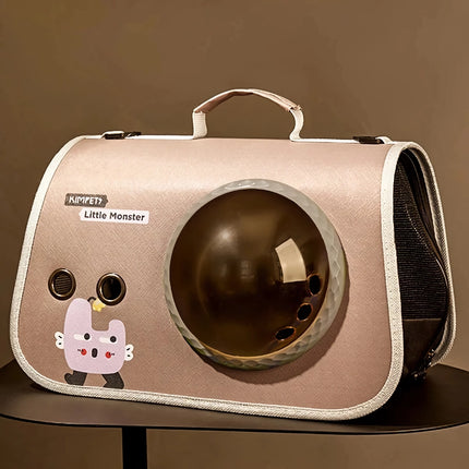 Bolsa de transporte portátil para gatos: bolsa de hombro transpirable para mascotas, para perros y gatos pequeños