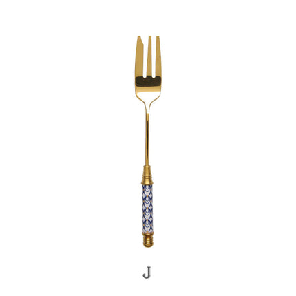 Elegant Gold Dessert Fork